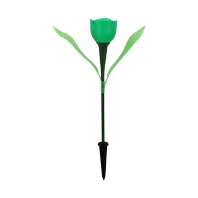 

Outdoor Solar Powered Luminous Tulip Flower LED Light Garden Lawn Landscape Lamp