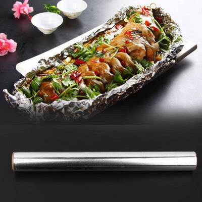 

Greensen Aluminum Foil Thickening BBQ Paper Roll Wrapper Grill Roasting Baking Accessory