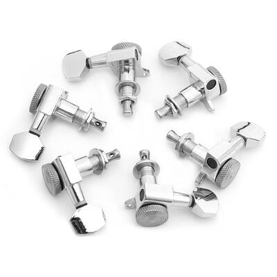

6pcs 6R Inline Guitar String Peg Locking Tuners Tuning Pegs Machine Heads