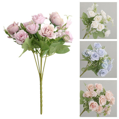 

Artificial Rose Flower Vine Wedding Arch Garden Garland String Floral Decor