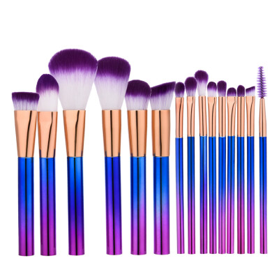 

〖Follure〗New 15PCS Make Up Foundation Eyebrow Eyeliner Blush Cosmetic Concealer Brushes