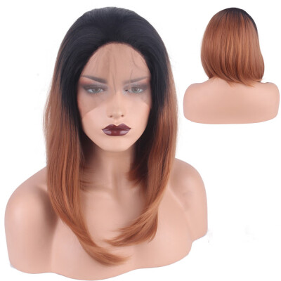 

〖Follure〗Sexy Curly Wave Wavy Synthetic Wigs Black Women Fashion Short Lace Front Wig