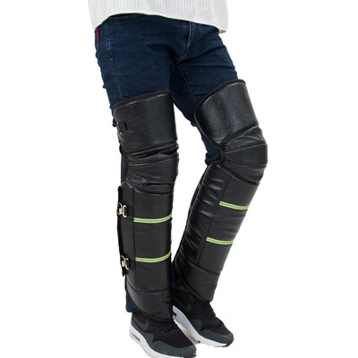 

Top Man Town Motorcycle Kneepad Windproof Cold Protection Thicken Winter Cycling Electric Car Kneepad Female Riding Protective Gear Warm Leggings Male HX953 Black