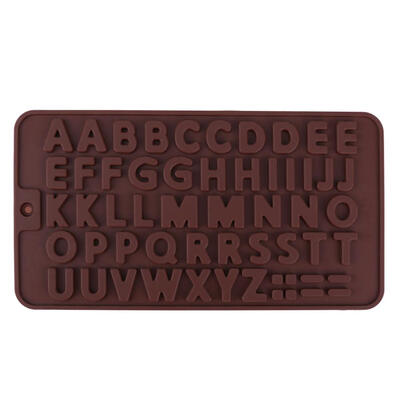 

26 Alphabet Silicone Chocolate Mold DIY Fondant Cake Decor Jelly Mould