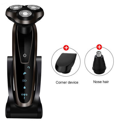 

Full Body Wash Electric Shaver Smart 4D Three Knife Floating Razor Electric Razor