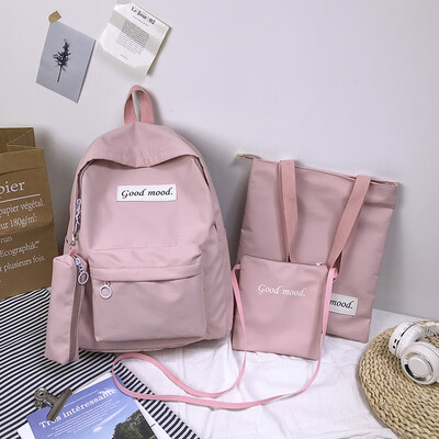 

Ins schoolbag girls campus Korean high school students backpack ancient feeling Sen Department simple Uzzang shoulders