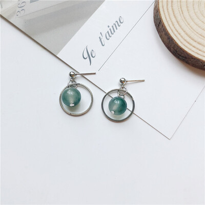 

Aretes de mujer modernos 2018 new design metal leaf earrings jewelry generous minimalist Korean earrings for women