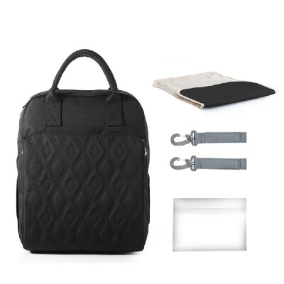 

Diaper Bag Backpack Large Capacity Multi-function Waterproof Polyester Baby Clothes Diaper Nappy Milk Powder Bottle Travelling Sto