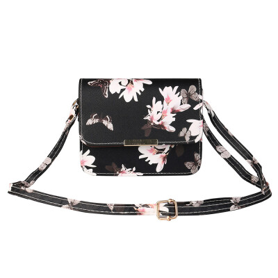 

Tailored Women Floral leather Shoulder Bag Satchel Handbag Retro Messenger Bag BK