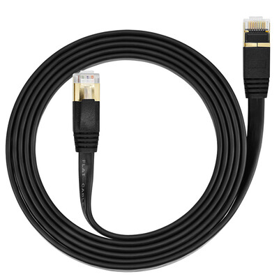 

CAT7 Flat Ethernet Cable Computer Network Cord 1M