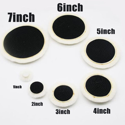 

1234567 Inches Wool Buffing Polishing Wheel Pad Auto Car Clean Parts Tools