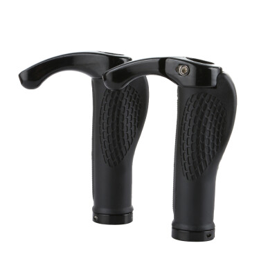 

Ergonomic MTB Mountain Bike Handlebar Rubber Grips Cycling Lock-On Ends