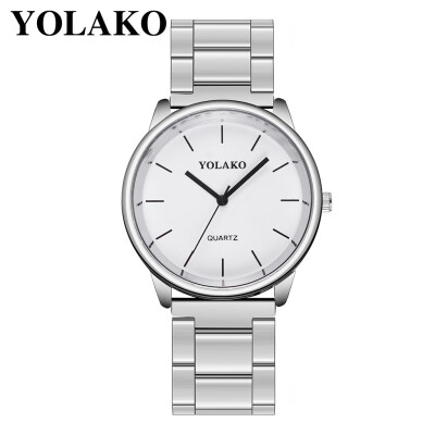 

RM YOLAKO Luxury Ladies Steel Strip Watch With Simple Mirror Quartz Watch