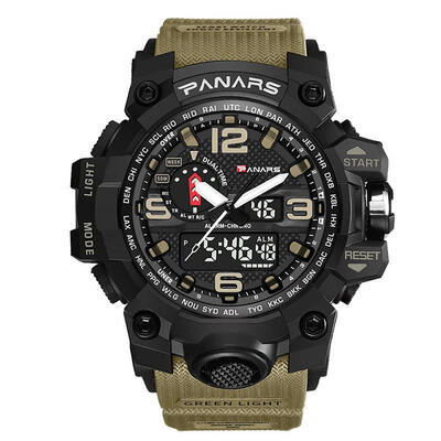 

Mens Digital Watch Premium Large Analog Sports Watch With EL Backlight