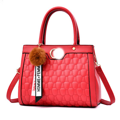 

2019 spring&summer new European&American big bag shoulder bag simple wild female bag diagonal cross bag handbag