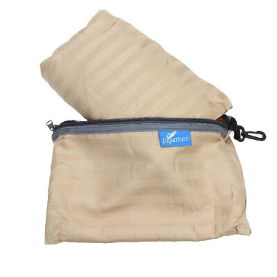 

115210cm Outdoor Travel Camping Hiking 100 Cotton Healthy Sleeping Bag Liner with Pillowcase Portable Lightweight Business Trip