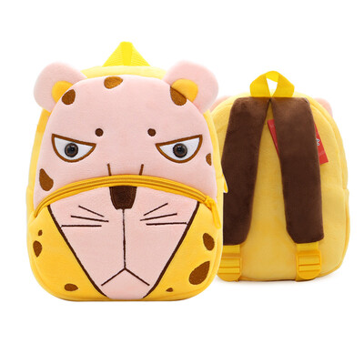 

2019 New Style Fashion Baby Girls Boys Cute Cartoon Animal Backpack Plush School Bag for Kids Hot Zipper