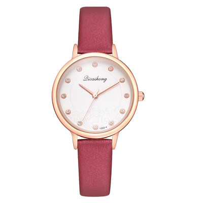

Fashion simple temperament girls watch sizzling hot selling popular belt alloy student quartz watch