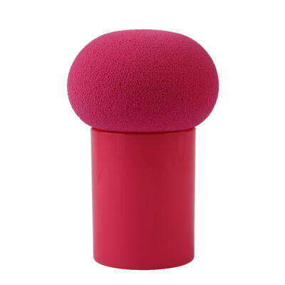 

1pc Round Mashroom Powder Puff Stick Mini Soft Sponge Puff Rod Makeup Tools