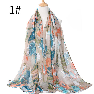 

Vintage ethnic style scarf Bali yarn lady large silk scarf beach towel export trade shawl scarf TR026