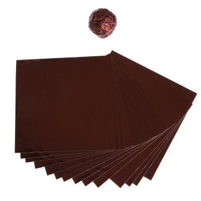 

100pcs Foil Candy Package Paper Chocolate Aluminum Candy DIY Package Paper