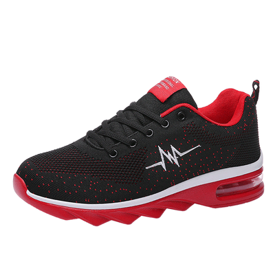 

Mens shoes 2019 summer new Korean students casual sports shoes flying woven running shoes air cushion shoes trend shoes men