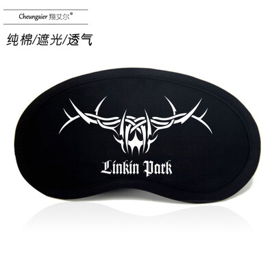 

Cartoon eye mask cute sleeping ice bag shading breathable cotton cold hot compress personality creative text men&women students eye mask