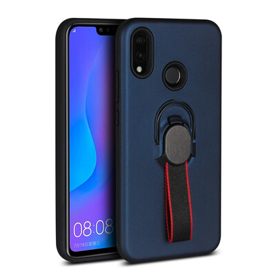 

Magnetic Car Mount Case Huawei Nova 3E P20lite Phone Ring Holder Cover P20 Lite nova3e ANE-LX1 ANE-AL00 ANE-L21 Hybrid Bumper Case