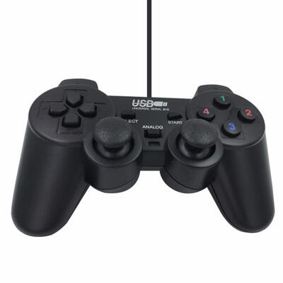 

Gaming Joypad Joystick Gamepad USB Game Controller for PC Computer Laptop Gamer