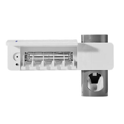 

2 in 1 UV Toothbrush Holder Sterilizer Automatic Toothpaste Dispenser Tools