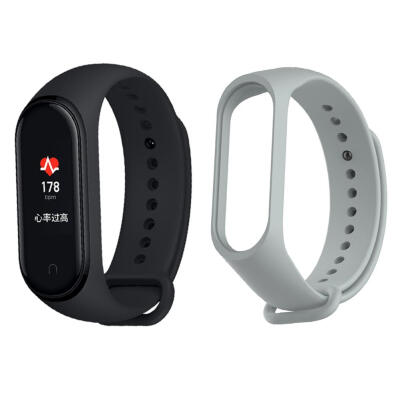 

Xiaomi Mi Band 4 095 inch AMOLED 5ATM Heart Rate Smart Wristband wStrap