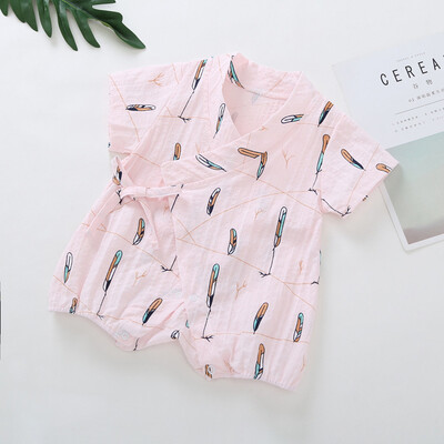 

Newborn Infant Baby Boy Girl Yarn Robe Floral Kimono Romper Jumpsuit Clothes