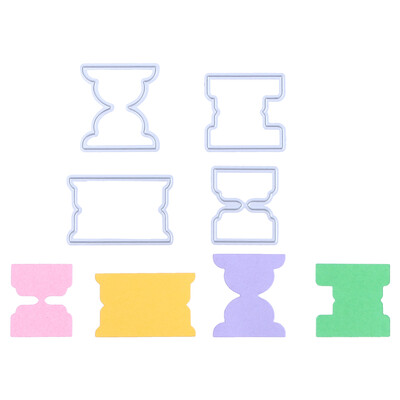 

4pcs DIY Metal Embroidery Stencil Scrapbook Craft Cutting Die