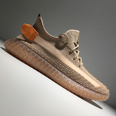 

FAN PAO like Adidas yeezy air boost 350 V2 4D outsole fashion casual men running sneakers mesh slip on sport footwear boy shoes