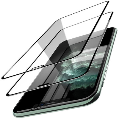 

TOZO for iPhone XRXSXS MAX Screen Protector 3-Pack Premium Tempered Glass 026mm 9H Hardness 25D Film