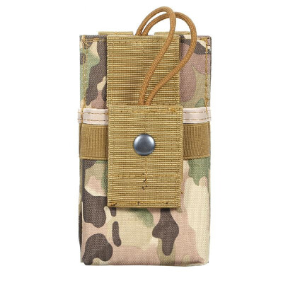 

Multi-Functional Universal Two Way Radio Pouch Bag Case Pocket Portable Outdoor Nylon Walkie Talkie Bag for GPS Phone