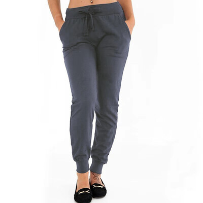 

Womens Cotton Jog Pants Skinny Sweatpant Casual Joggers Bottoms Sport Plus Size