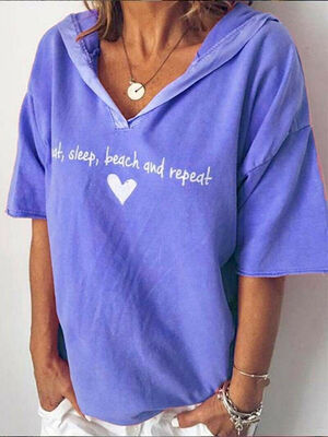 

Women Short Sleeve Loose T Shirts Fashion Ladies Summer Casual Blouse Tops Shirt