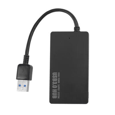 

Portable High Speed 4 Ports USB 30 Hub Splitter Adapter for PC Mac Laptop