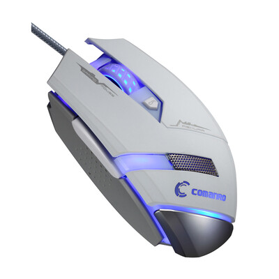 

COMANRO 2000DPI Adjustable 4D USB Wired Professional Optical Gaming Mouse LED Backlight for PC Laptop Desktop
