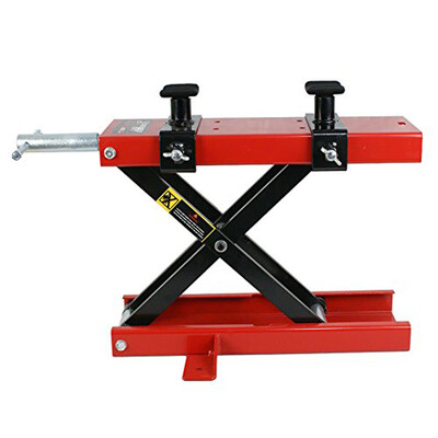 

Ktaxon 1100 LB Deck Motorcycle Center Scissor Lift Jack Repair Hoist Stand Bikes ATVsMotorcycle Dirt Bike Scooter Crank Stand