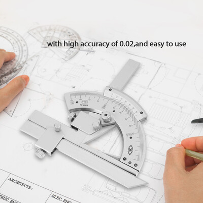 

Greensen Universal Bevel Protractor 0-320° Precision Angle Measuring Ruler ToolsUniversal Bevel Protractor Angle Measuring Tools