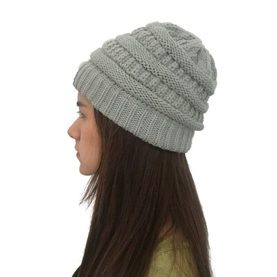 

Tailored Men Women Autumn Winter Outdoor Warm Hats Crochet Knit Holey Beanie Cap