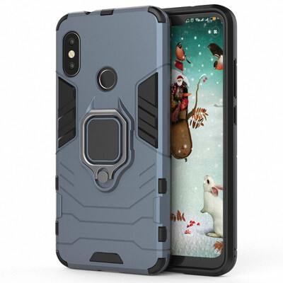 

for Xiaomi Mi A2 Lite Mi A2 Ring Case Car Holder Phone Case for Xiaomi Redmi 6 Pro Redmi 6 Hard Armor Case Cover Fundas Capa