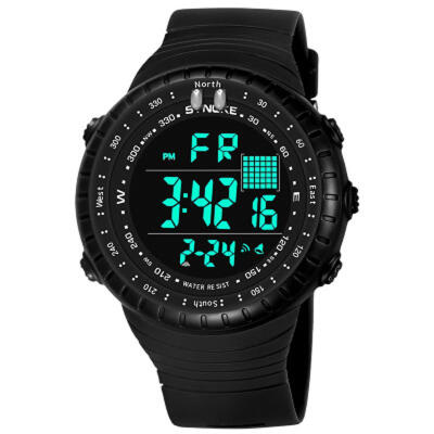 

SYNOKE Waterproof Sports Mens Multi-function Outdoor Electronic Watch LED Fashion Male Students Sports Big Watch