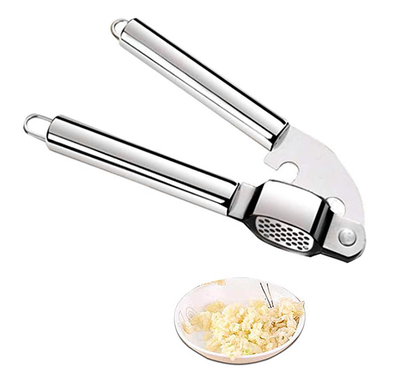 

Garlic Press - Commercial Grade Professional Heavy Duty Soft Press Kitchen Large Capacity Stainless Steel Garlic Peeler Chopper To