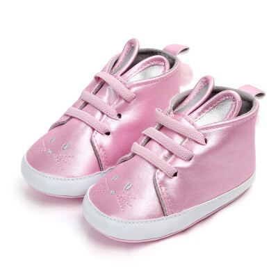 

Cute Baby Girls Newborn Infant Baby Rabbit Casual First Walkers Toddler Shoes