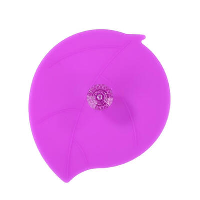 

Leaf Shape Silicone Cup Cover Heat Resistant Sealed Cap Leakproof Cups Lid