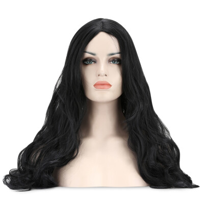 

Fashionable Charming Female Wig Long Curly Wavy Artificial Hair