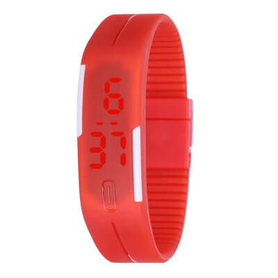 

Touch Screen LED Digital Silicone Strap Sport Wrist Watch Unisex Bracelet